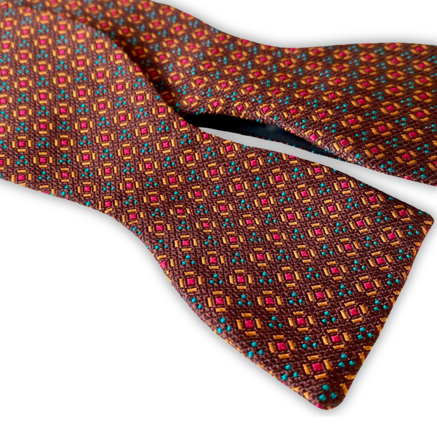 Brown Sinatra Bow Tie