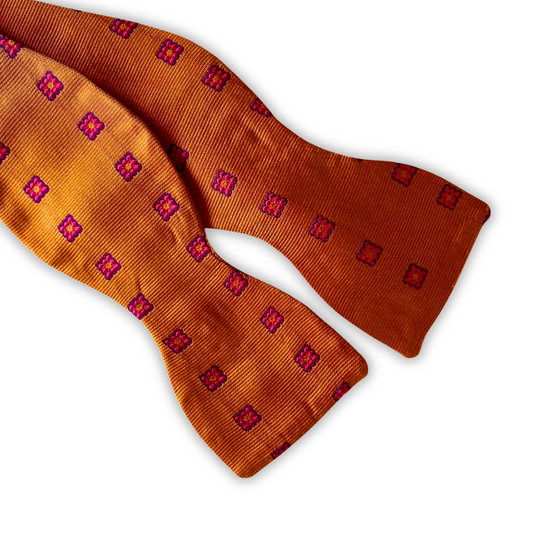 Orange Kelly Bow Tie