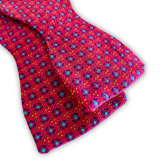 Pink Sinatra Bow Tie