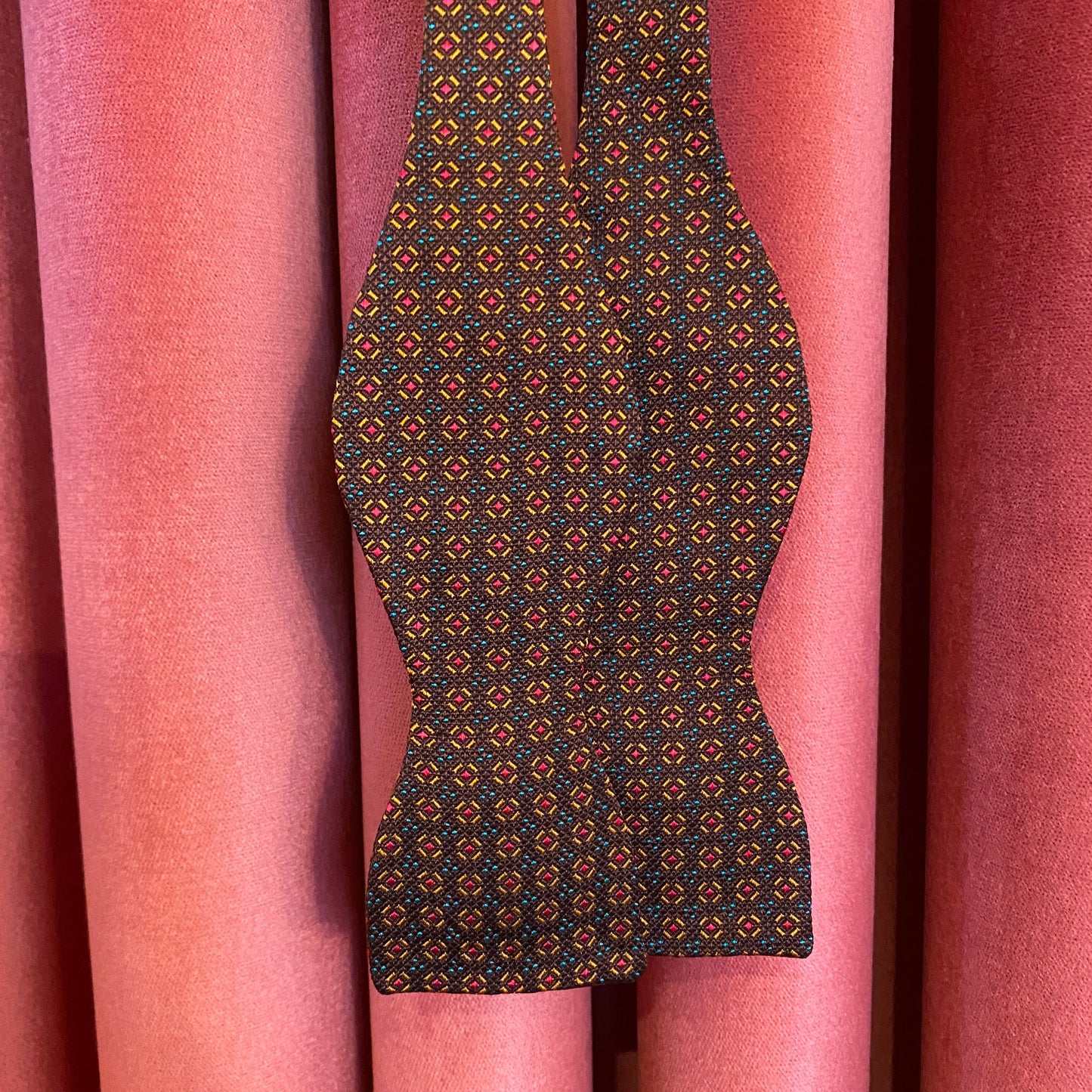 Brown Sinatra Bow Tie