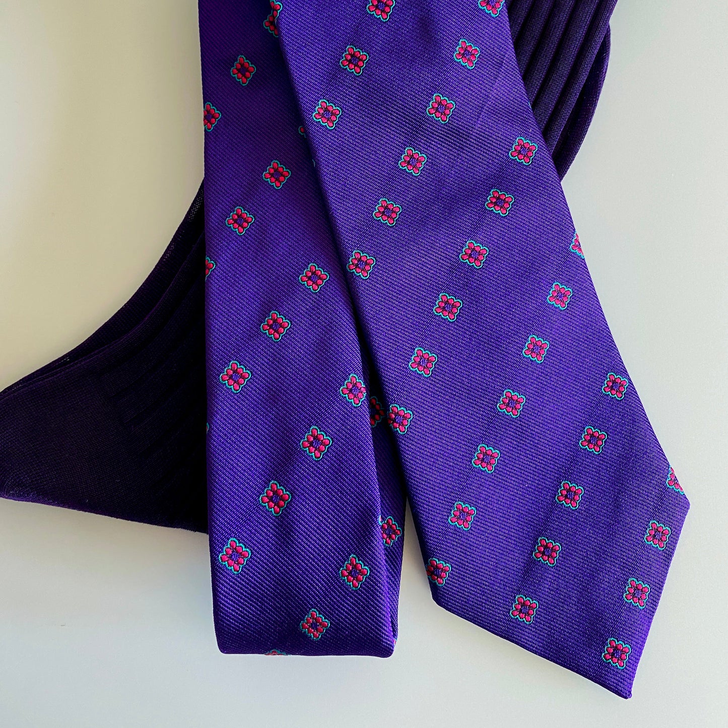 Purple Kelly Tie
