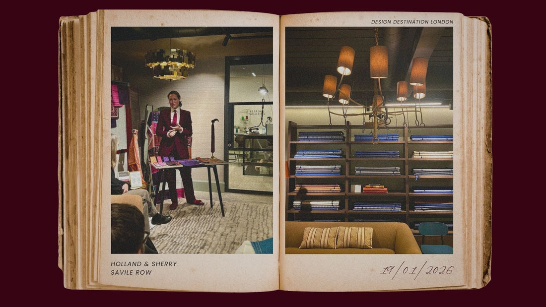 COLUCCI on Savile Row with Holland & Sherry