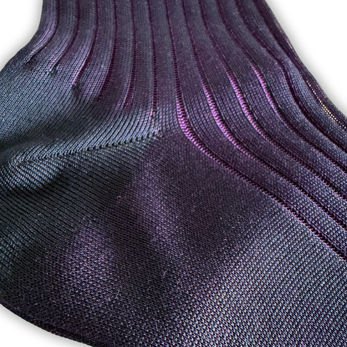 Purple & Lavender Cotton Dress Socks
