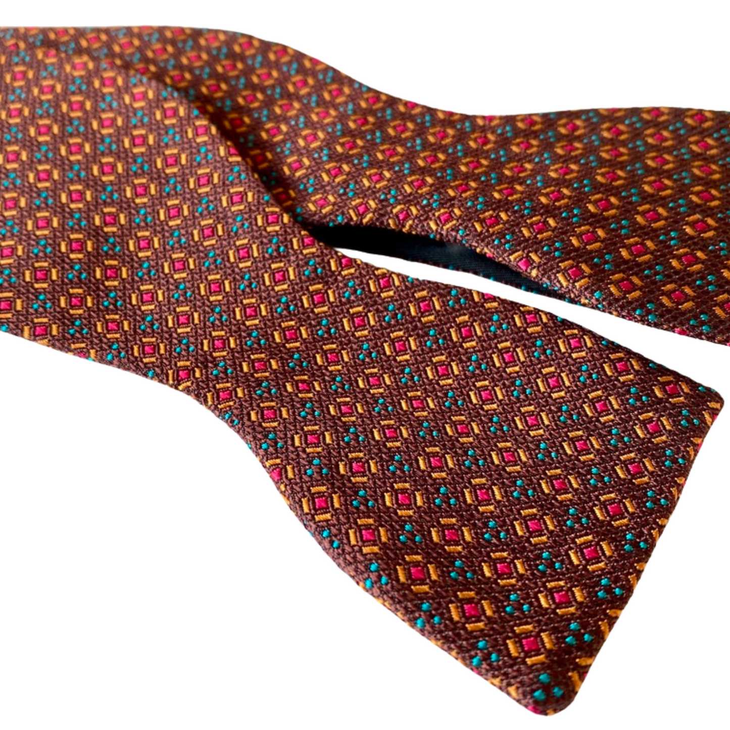 Brown Sinatra Bow Tie