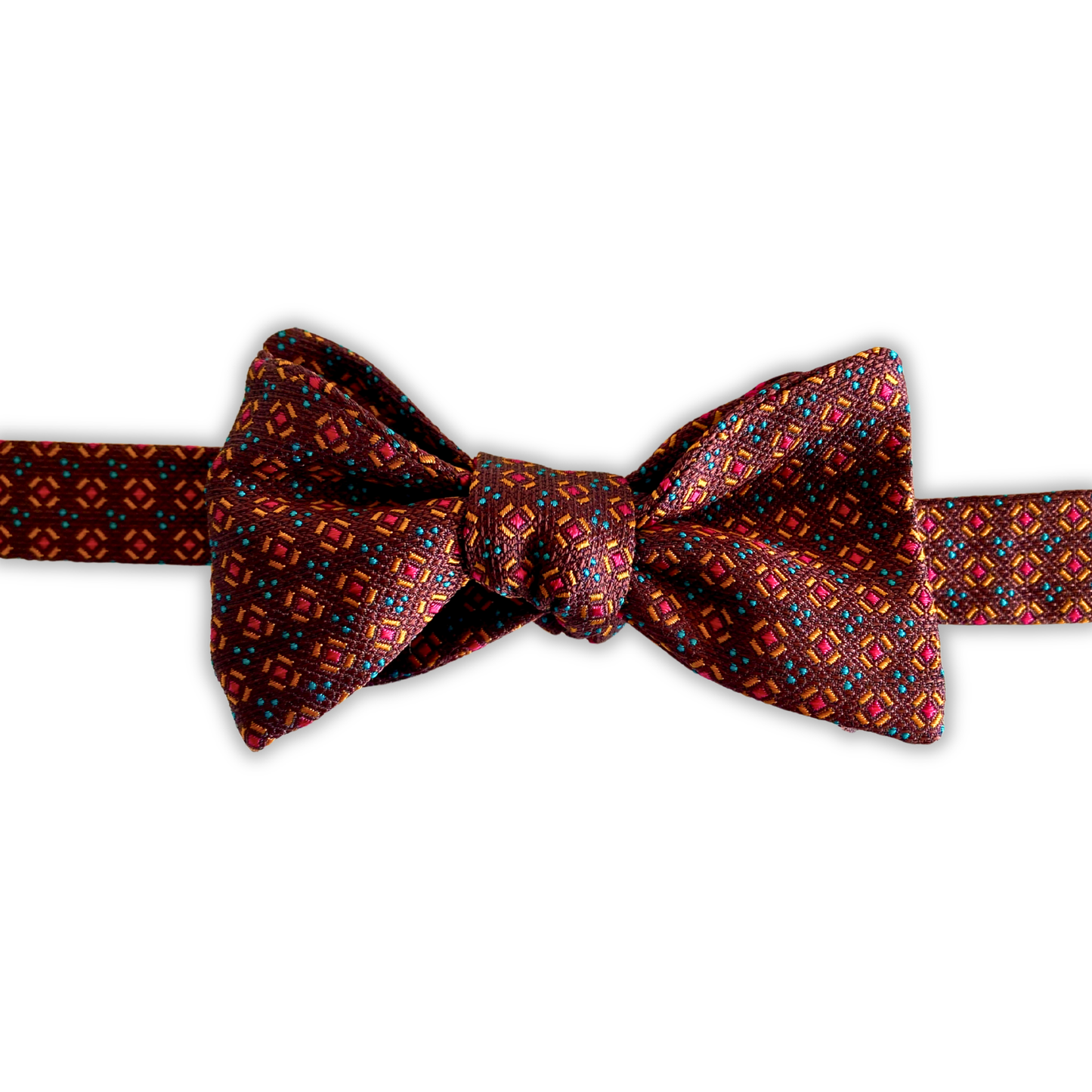 Brown Sinatra Bow Tie