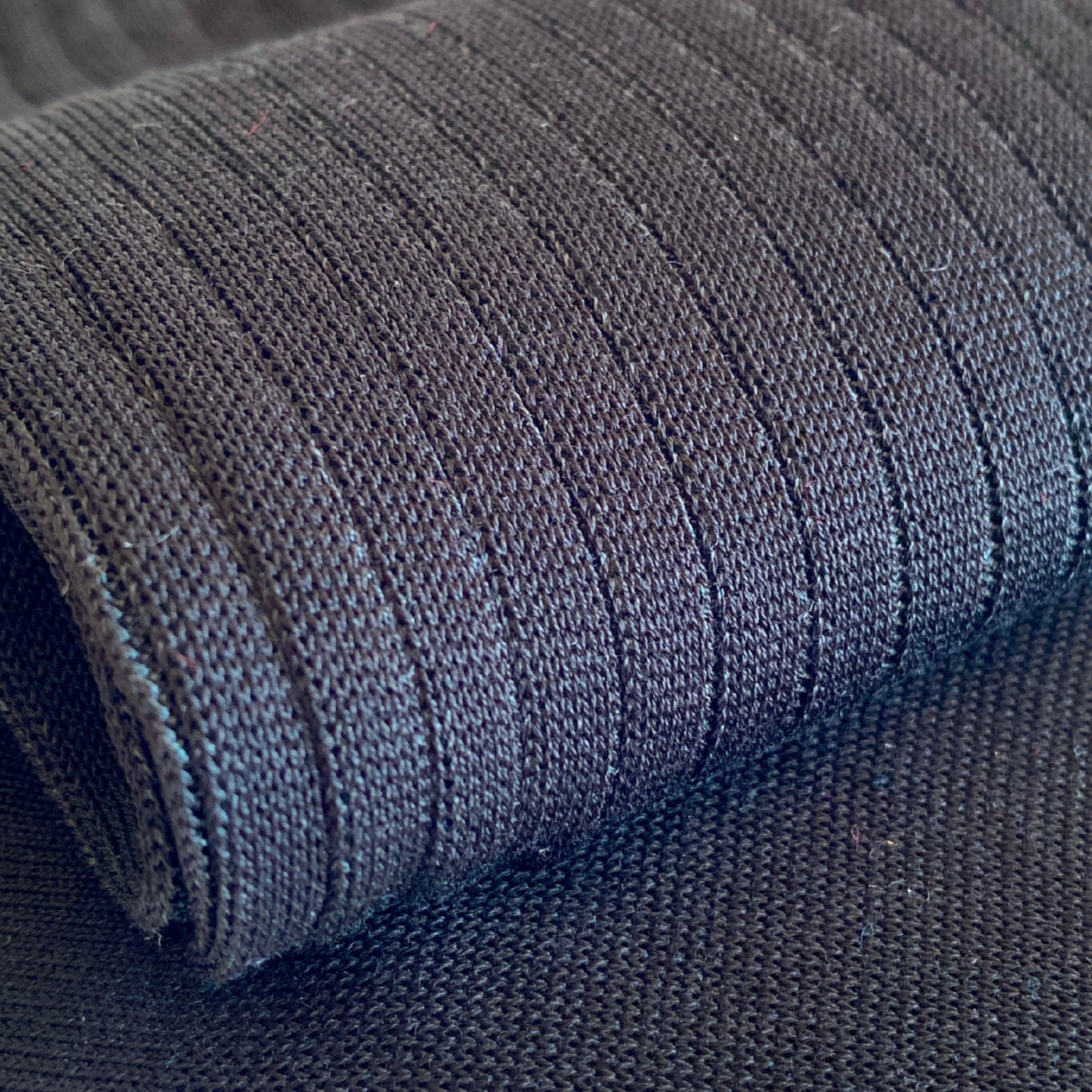 Black & Grey Cotton Dress Socks