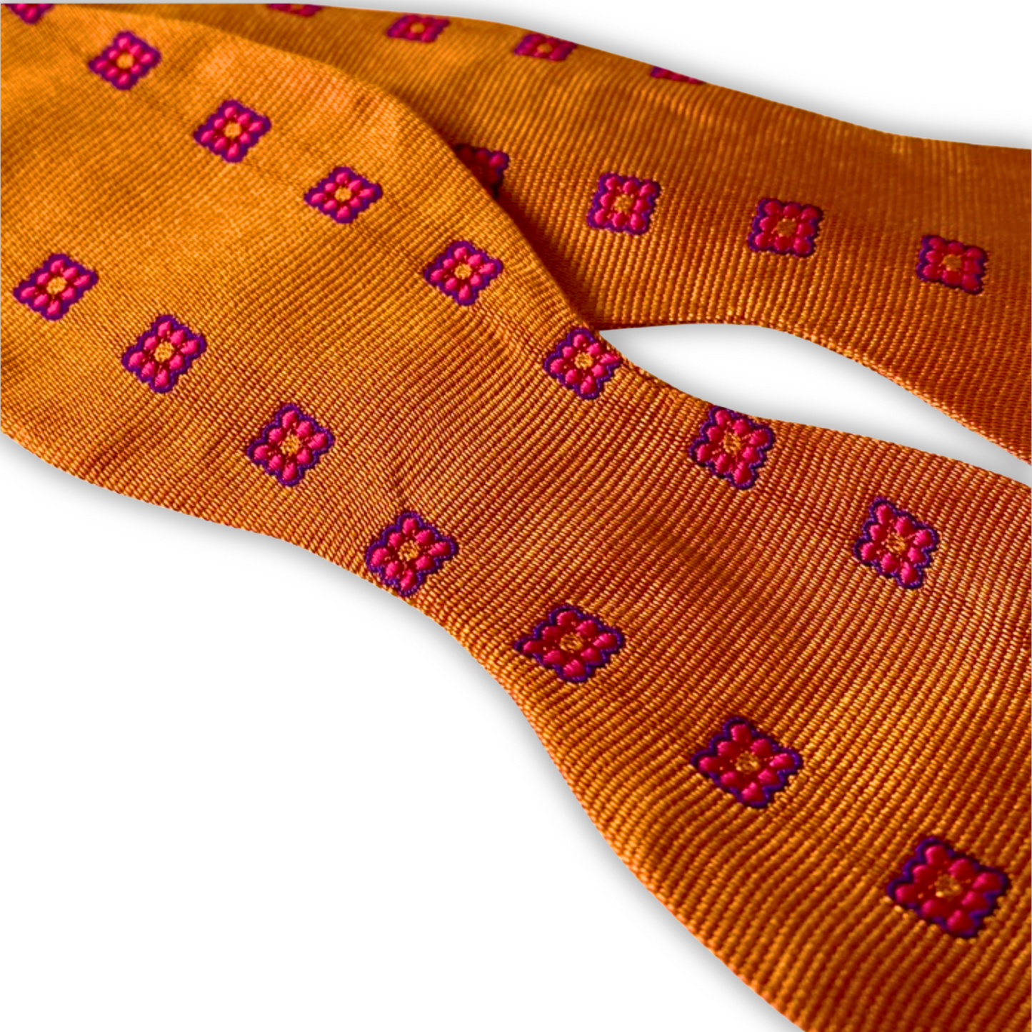 Orange Kelly Bow Tie