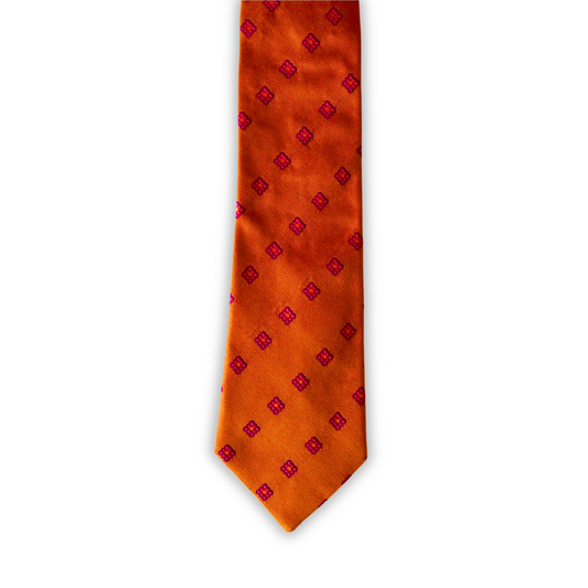 Orange Kelly Tie