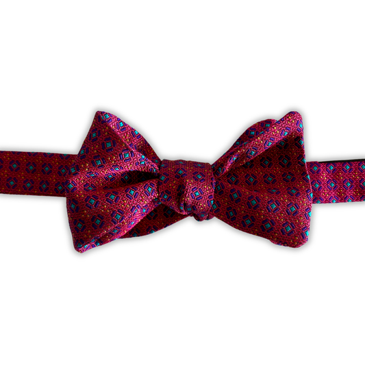Pink Sinatra Bow Tie