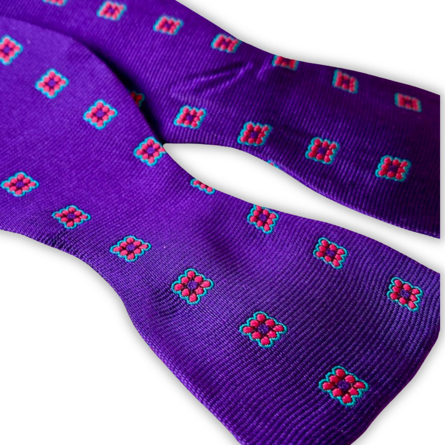 Purple Kelly Bow Tie