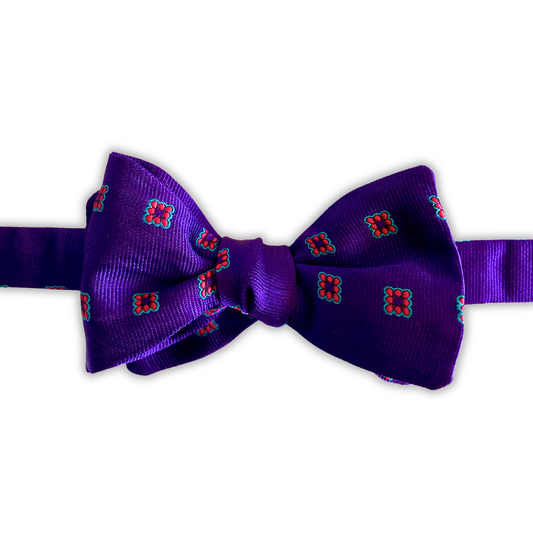 Purple Kelly Bow Tie