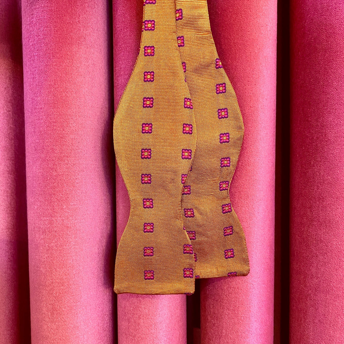 Orange Kelly Bow Tie