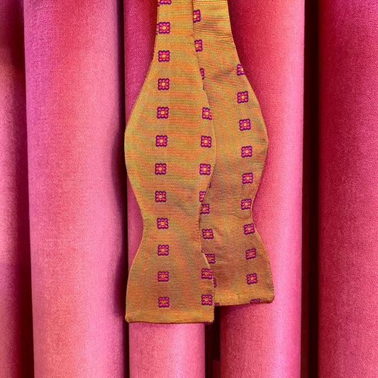 Orange Kelly Bow Tie