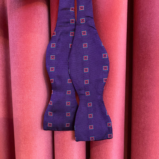 Purple Kelly Bow Tie