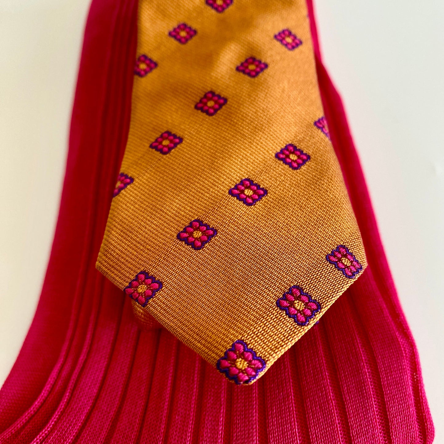 Orange Kelly Tie