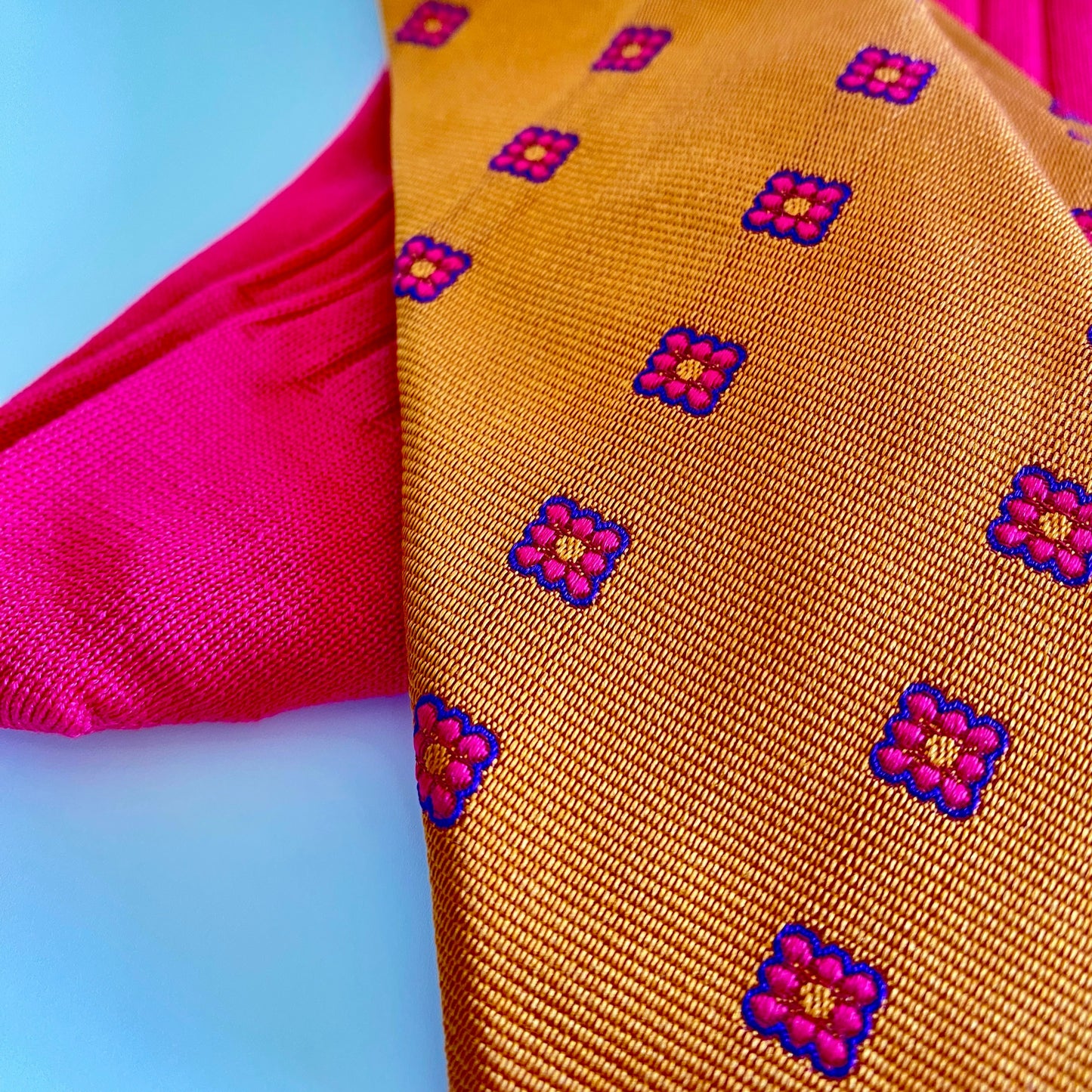 Orange Kelly Tie