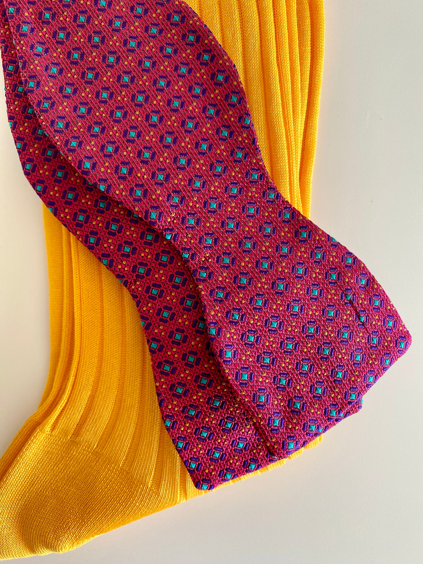 Pink Sinatra Bow Tie